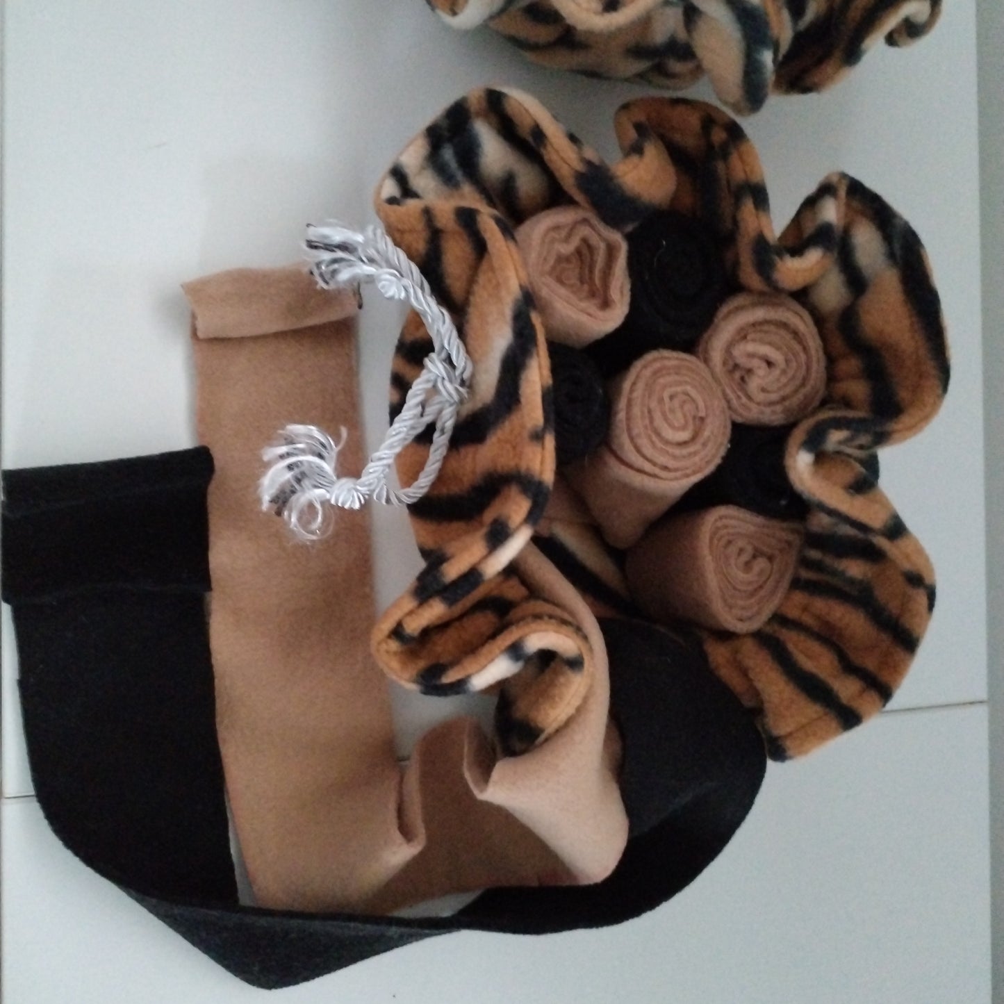 Tiger print 2pk Sun Hats Game.