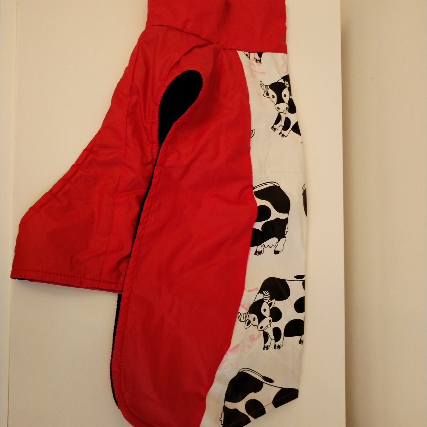 Miss Coloured Waterproof dog coats with Chest Protection. Pk4