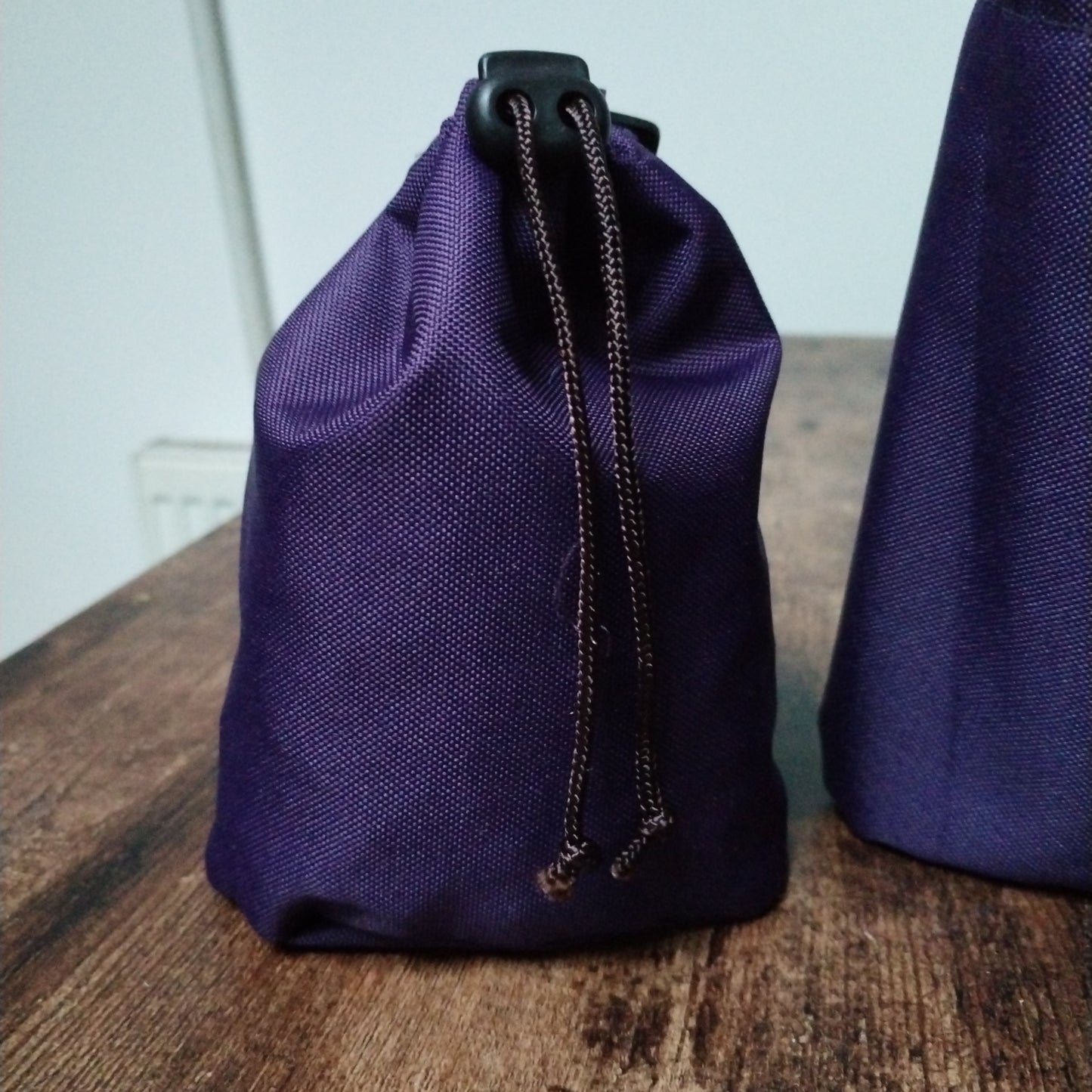 Small treat bag with clip, Purpl