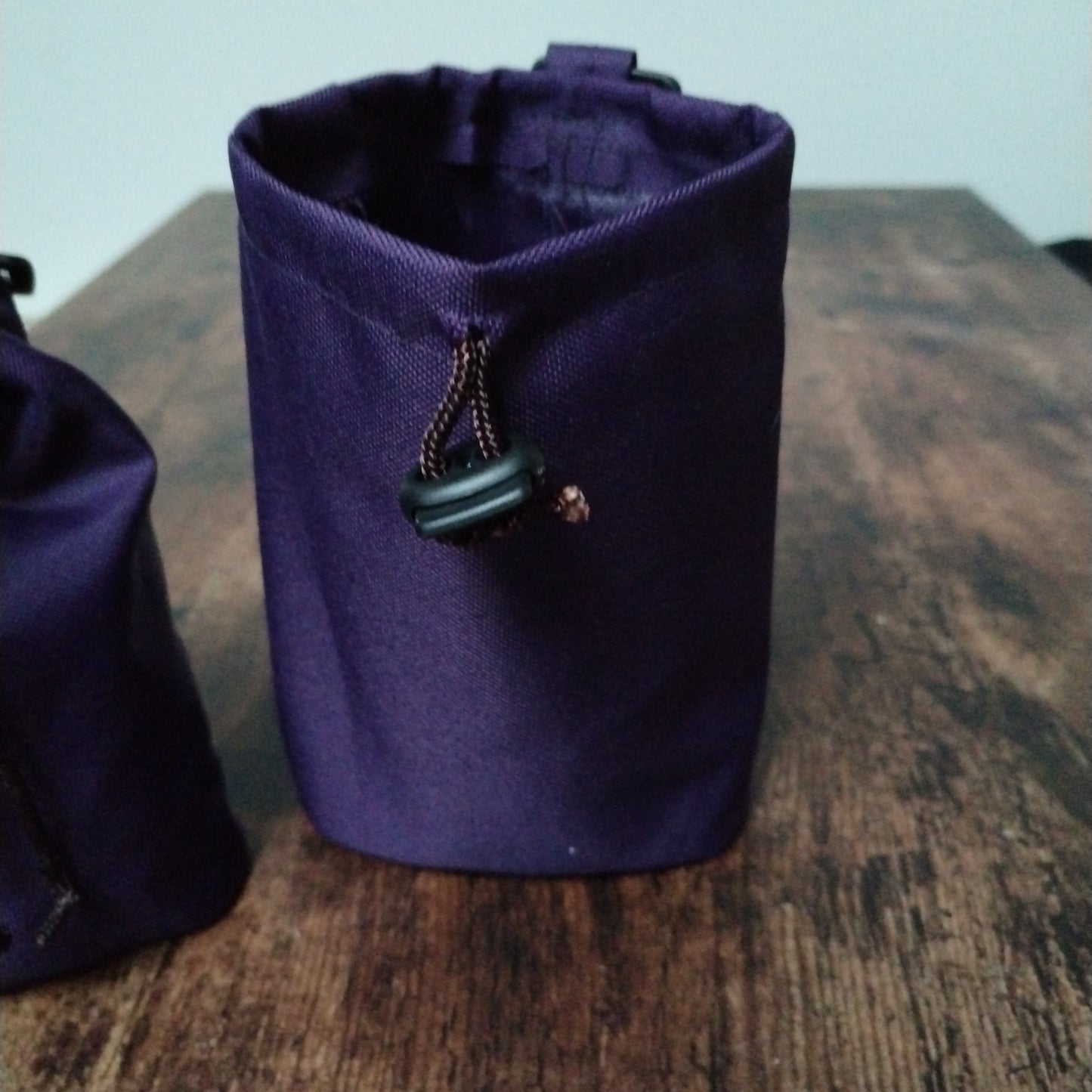 Small treat bag with clip, Purpl