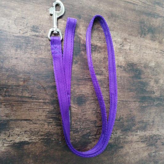 126cm Purple Cushioned Webbing Lead.