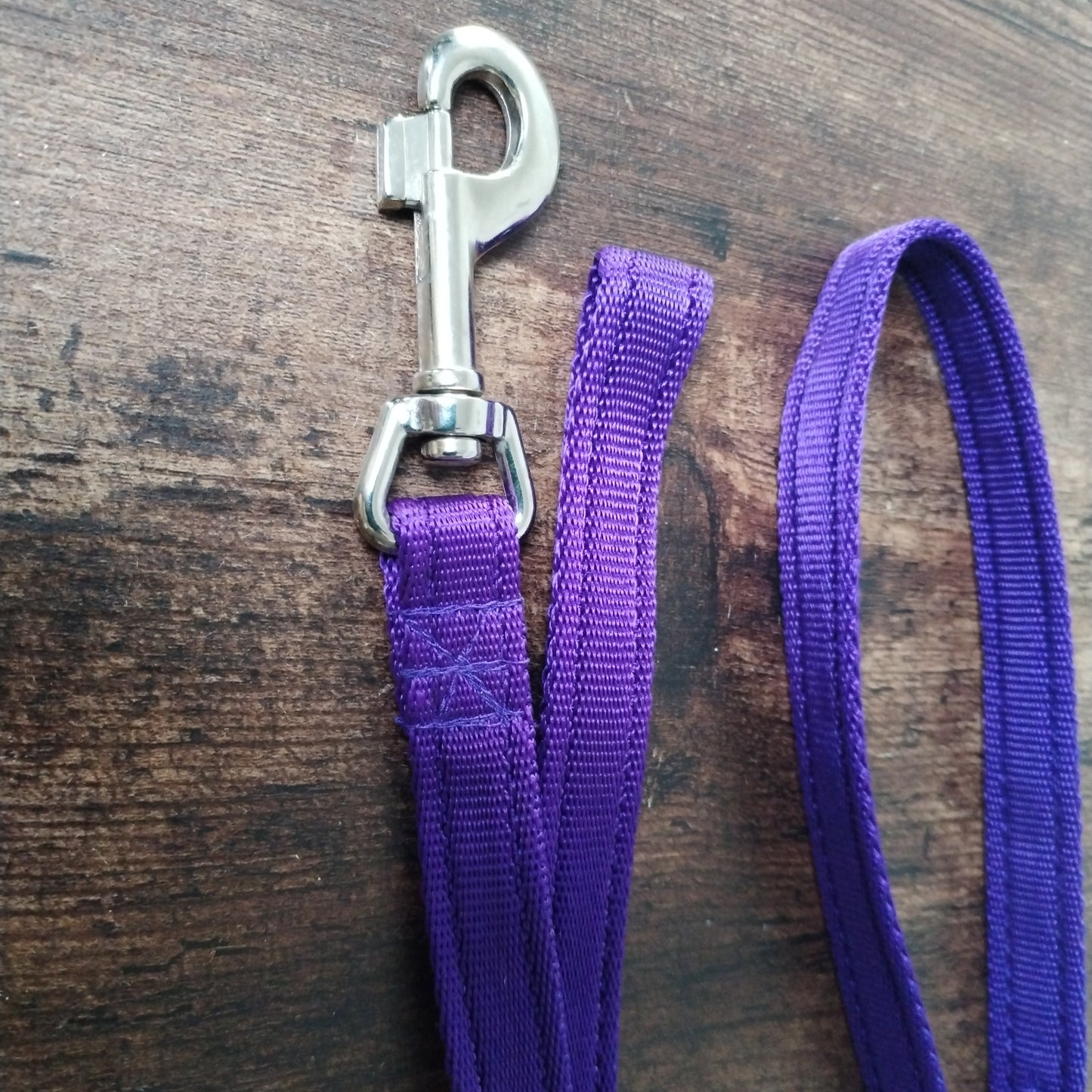 126cm Purple Cushioned Webbing Lead.