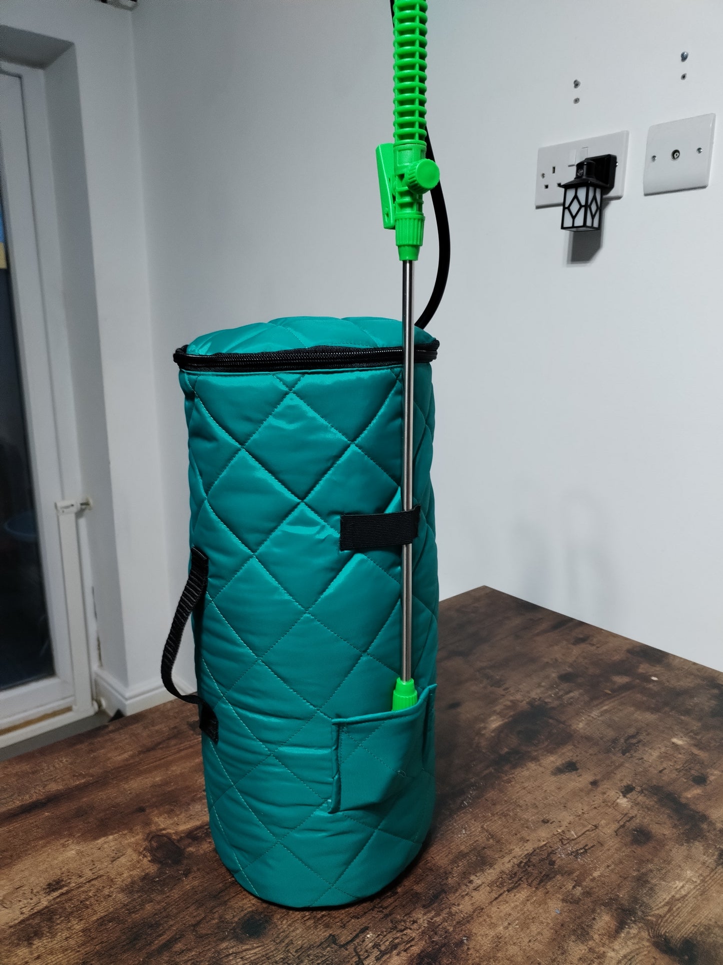 Green Insulated Spray Bottle Bag.