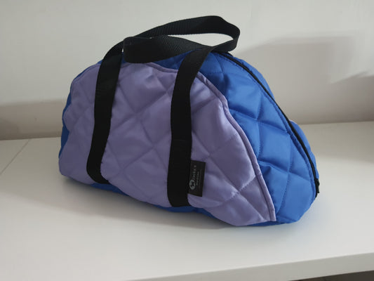 Lilac and Royal Blue Padded Waterproof Treat and Train Bag