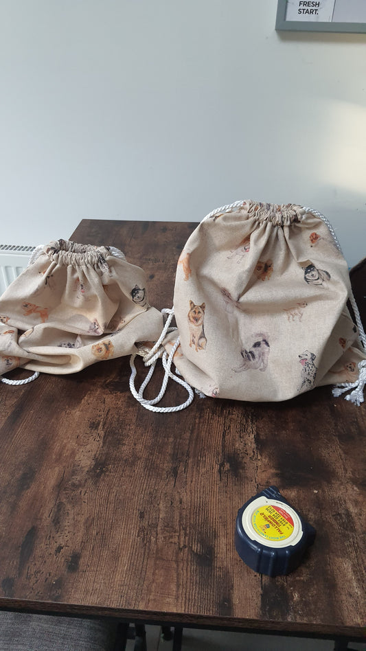 Canvas Waterproof Drawstring Bags